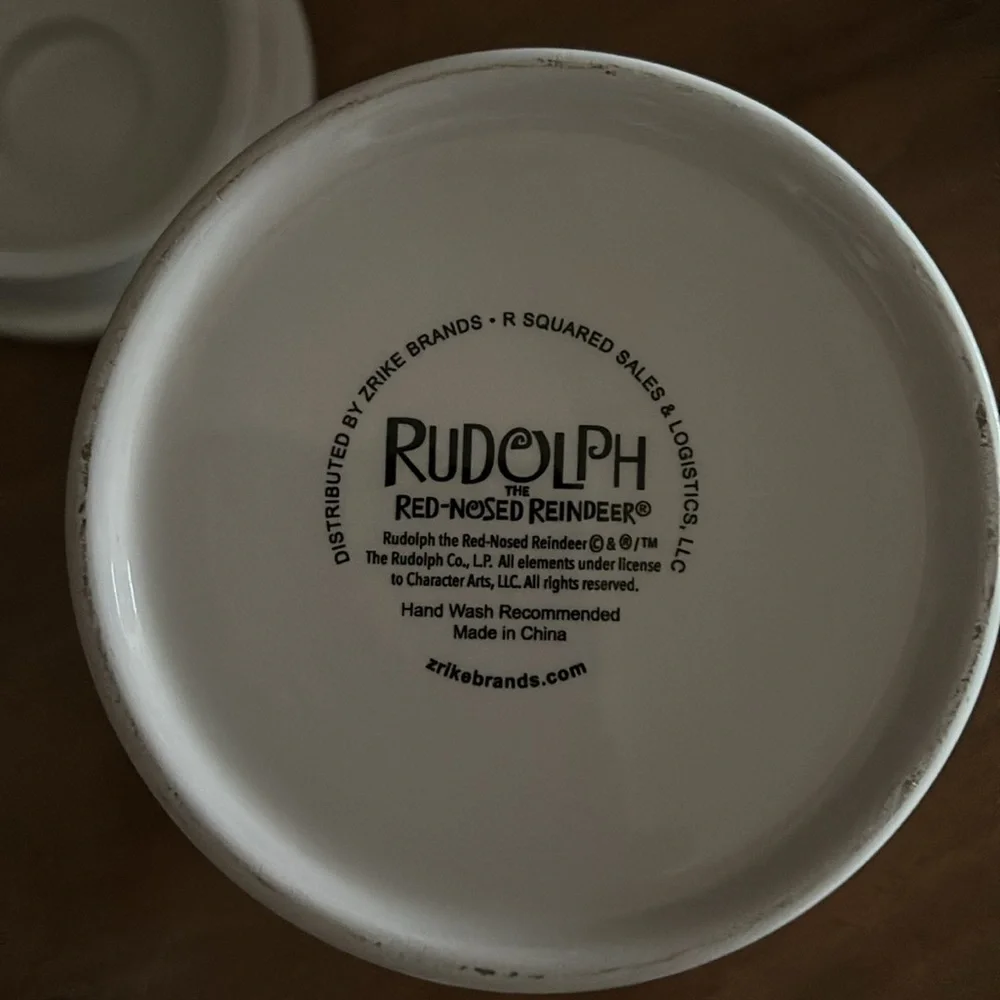 Rudolph the red nosed reindeer canister